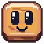 The Anagrav mascot: a smiling wooden letter tile